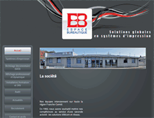 Tablet Screenshot of espacebureautique.fr